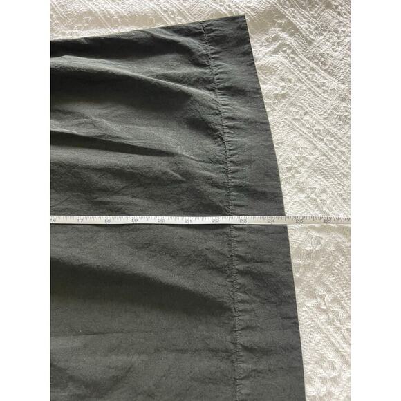 CASEY/CASEY Verger Shirt in Dark Khaki, size XS Minimalist Goth - Picture 10 of 13